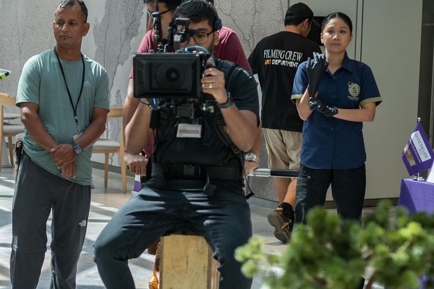 DOT Motions Team making Video Advertisement