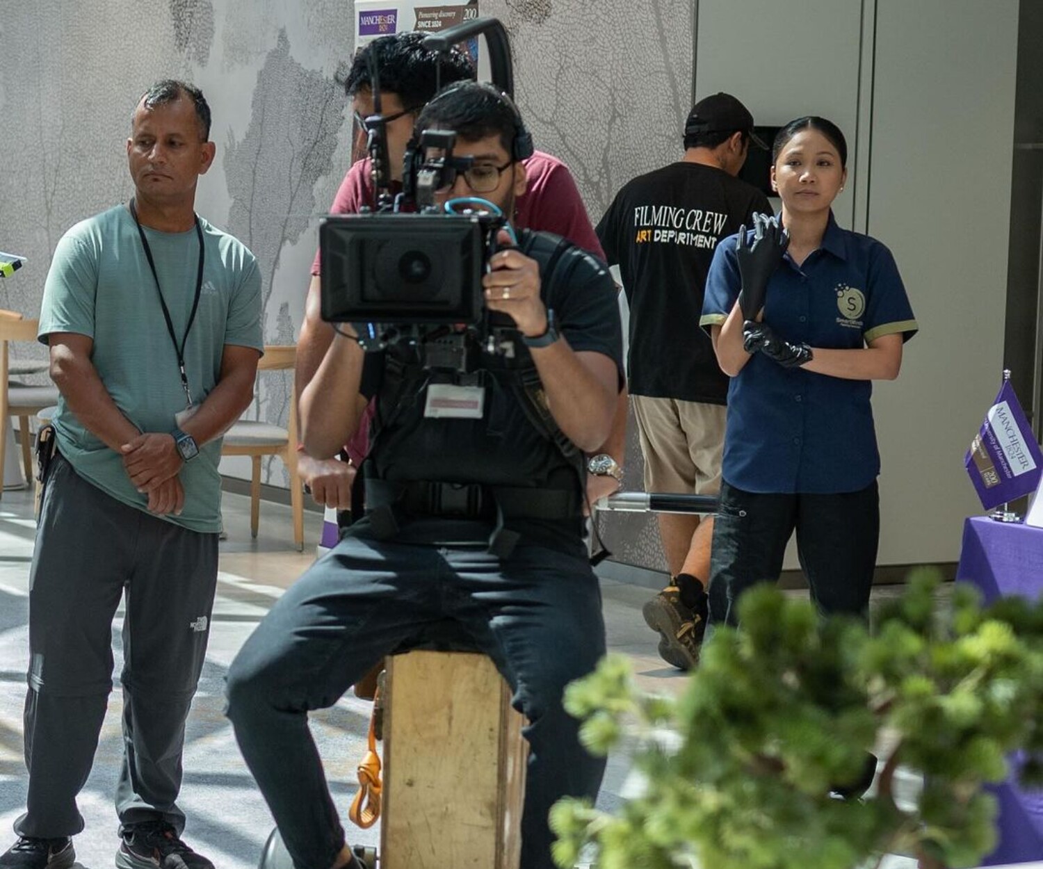 DOT Motions Team making Video Advertisement