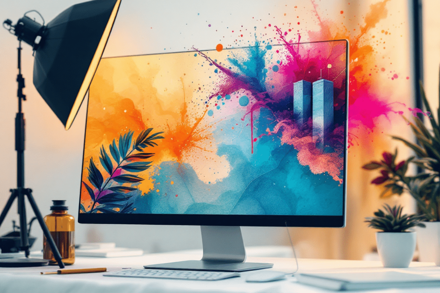 Color wheel showing symbolic meanings of colors in cinematography