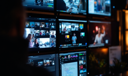 Cloud-based collaboration interface for film production