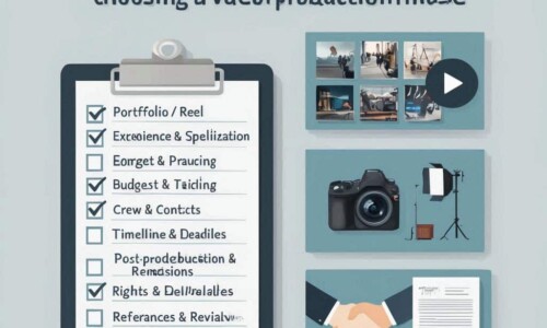 choosing a video production house