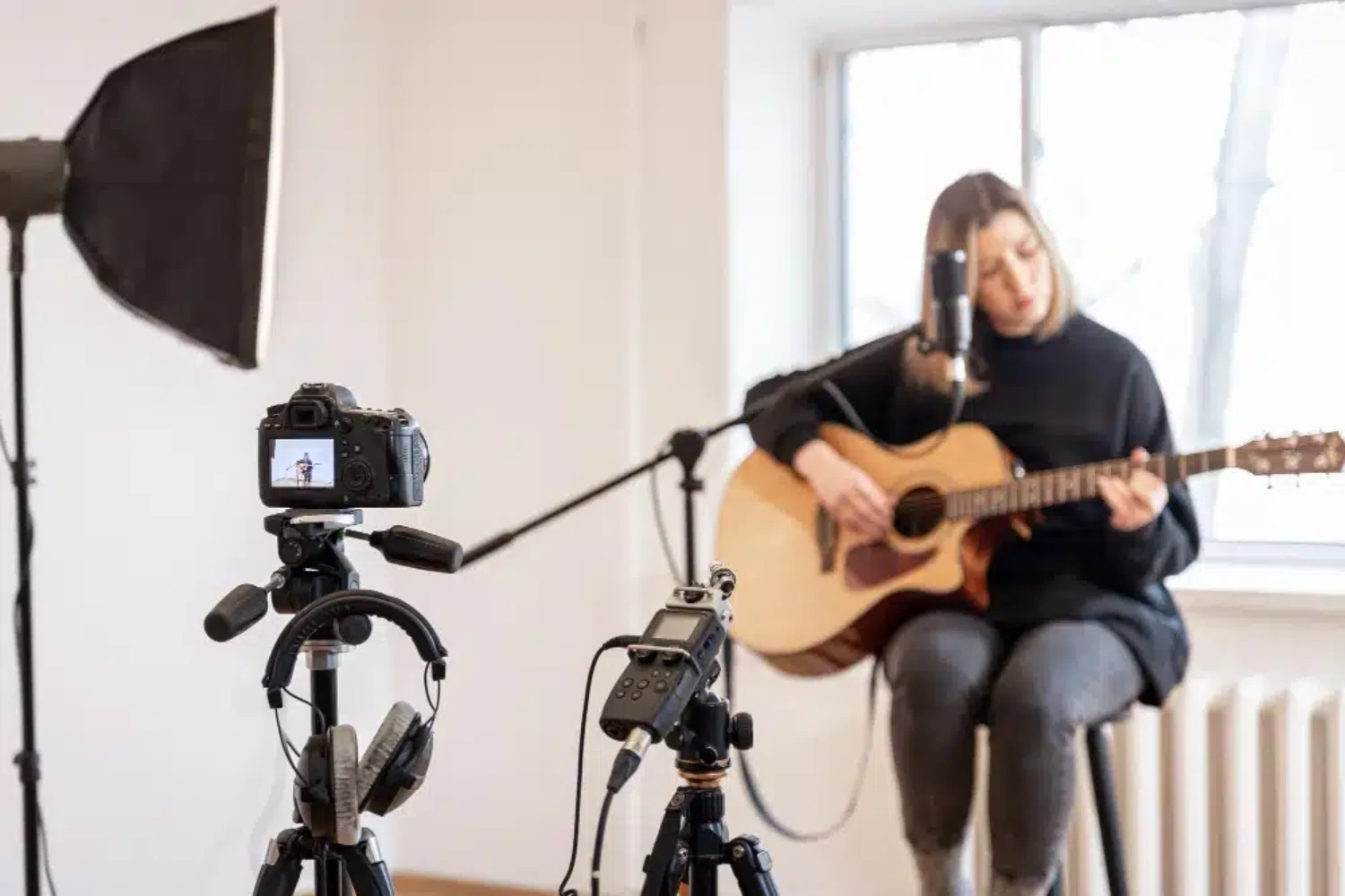 music video shooting