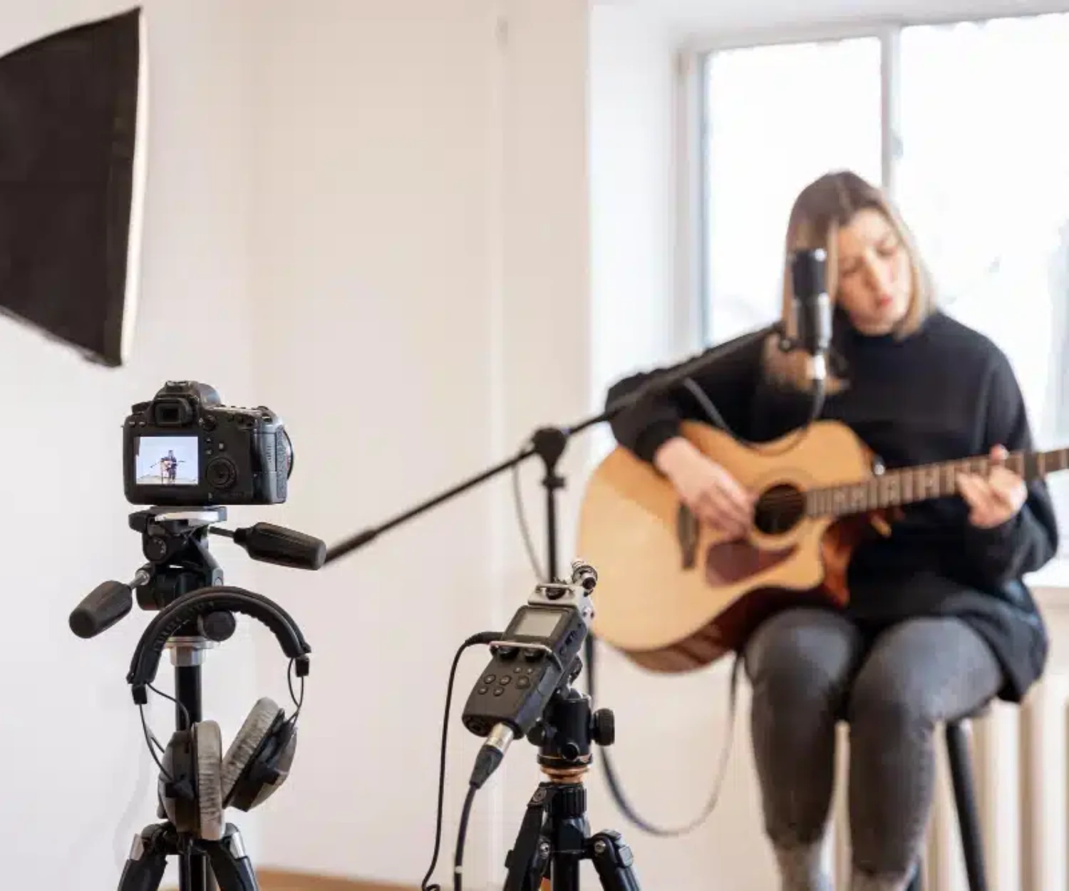 music video shooting